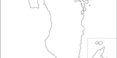 Peta Bahrain peta garis