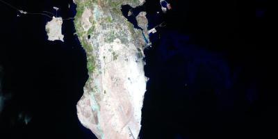 Peta satelit Bahrain