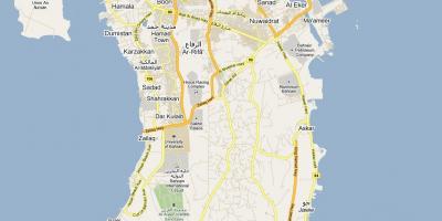 Peta - peta jalan Bahrain